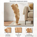 Dylan Teak Wood Decor Sculpture 28X26X87Cm - Natural Pan Home