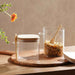 Earlo Glass Canister With Spoon 1.2L - Clear Pan Home