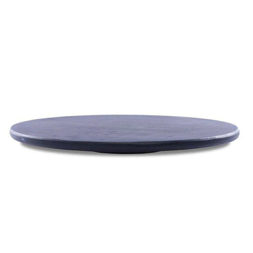Earthy House Acacia Lazy Susan D38X3.8Cm -Black Pan Home