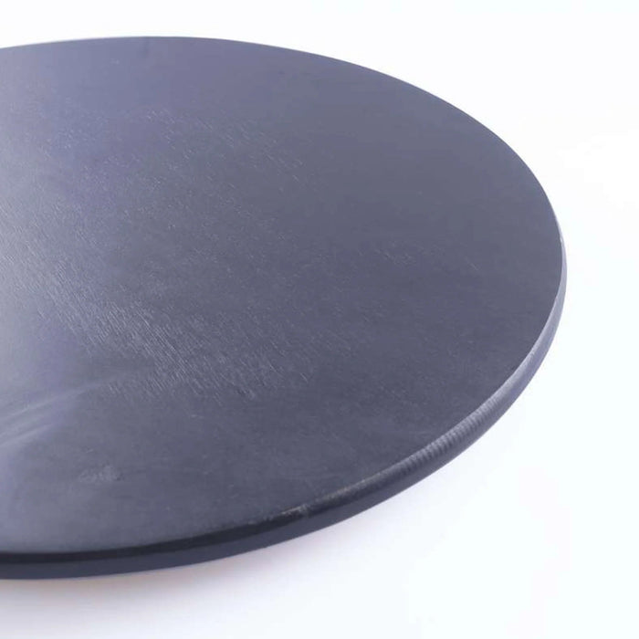 Earthy House Acacia Lazy Susan D38X3.8Cm -Black Pan Home