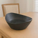 Earthy House Acacia Serving Bowl 29X28X11Cm -Black Pan Home