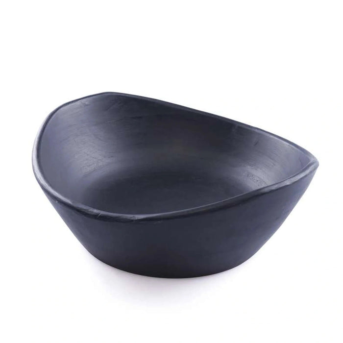 Earthy House Acacia Serving Bowl 29X28X11Cm -Black Pan Home