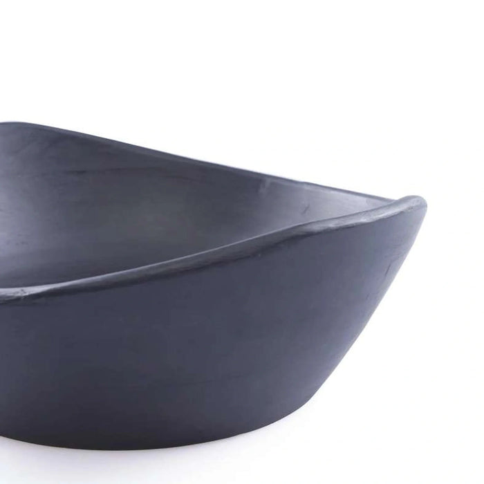 Earthy House Acacia Serving Bowl 29X28X11Cm -Black Pan Home