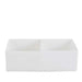 Ease 2-Compartment Foldable Storage Box 20X34X10cm - White Pan Home