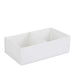 Ease 2-Compartment Foldable Storage Box 20X34X10cm - White Pan Home