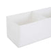Ease 2-Compartment Foldable Storage Box 18Cm - White Pan Home