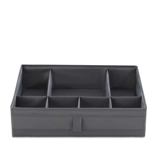 Ease 7-Compartment Foldable Storage Box 11Cm - Grey Pan Home