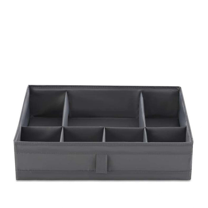Ease 7-Compartment Foldable Storage Box 11Cm - Grey Pan Home