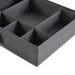 Ease 7-Compartment Foldable Storage Box 11Cm - Grey Pan Home