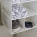 Ease 7-Compartment Hanging Organizer 90Cm - White Pan Home