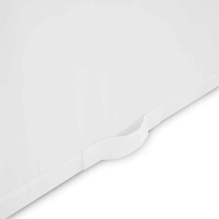 Ease Foldable Storage Box With Zipper 34X51X28Cm - White Pan Home