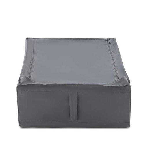 Ease Foldable Storage Box With Zipper 44X55X19cm - Grey Pan Home