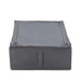 Ease Foldable Storage Box With Zipper 44X55X19cm - Grey Pan Home