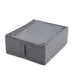 Ease Foldable Storage Box With Zipper 44X55X19cm - Grey Pan Home