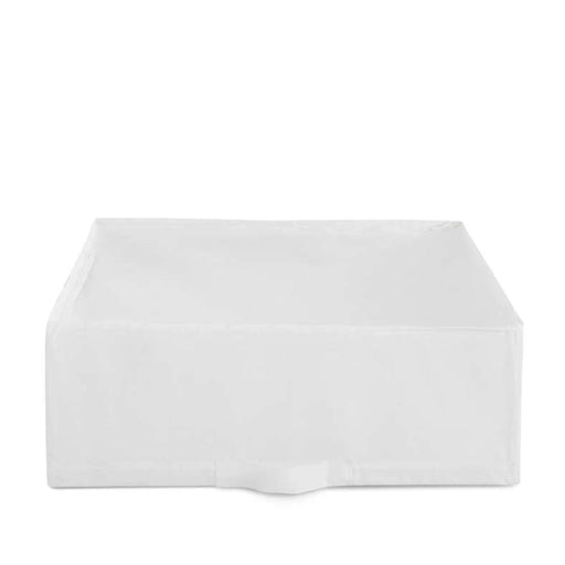 Ease Foldable Storage Box With Zipper 55X51X18Cm - White Pan Home