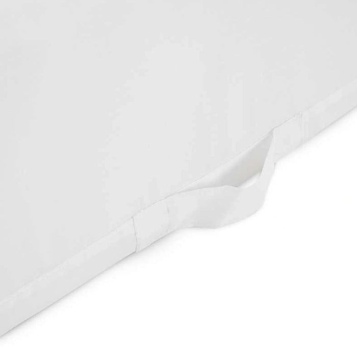 Ease Foldable Storage Box With Zipper 55X51X18Cm - White Pan Home