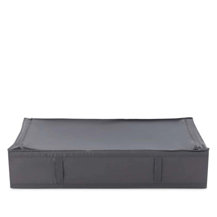 Ease Foldable Storage Box With Zipper 19Cm -Grey Pan Home