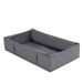 Ease Foldable Storage Box With Zipper 19Cm -Grey Pan Home