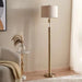 Easson E27 Floor Lamp With Rotary Switch On/Off Dia 38X160Cm - Brass Pan Home