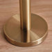 Easson E27 Floor Lamp With Rotary Switch On/Off Dia 38X160Cm - Brass Pan Home