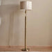 Easson E27 Floor Lamp With Rotary Switch On/Off Dia 38X160Cm - Brass Pan Home
