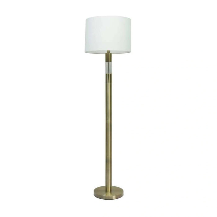 Easson E27 Floor Lamp With Rotary Switch On/Off Dia 38X160Cm - Brass Pan Home