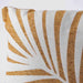 Easton Chenille Filled Cushion -Ochre Pan Home