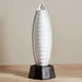 Easton Polyresin Floor Fountain 48X40X128Cm- White Pan Home