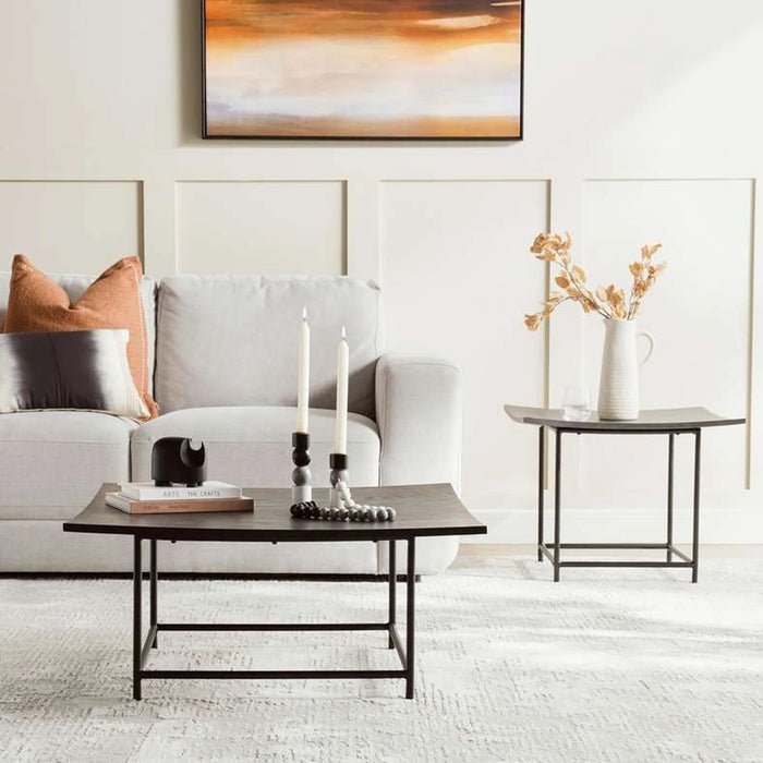 Echoes End Table Veneer Large - Black