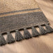 Ecolin Handwoven Jute & Cotton Dhurrie 90X150Cm - Natural Pan Home