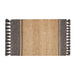 Ecolin Handwoven Jute & Cotton Dhurrie 90X150Cm - Natural Pan Home