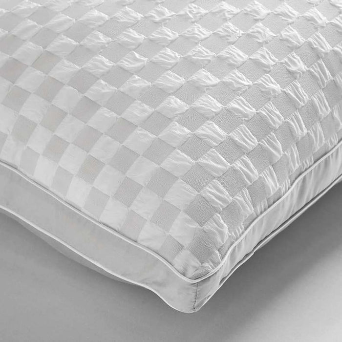 Ecolush Soybean Pillow With Gusset 48X74X4Cm - Grey Pan Home