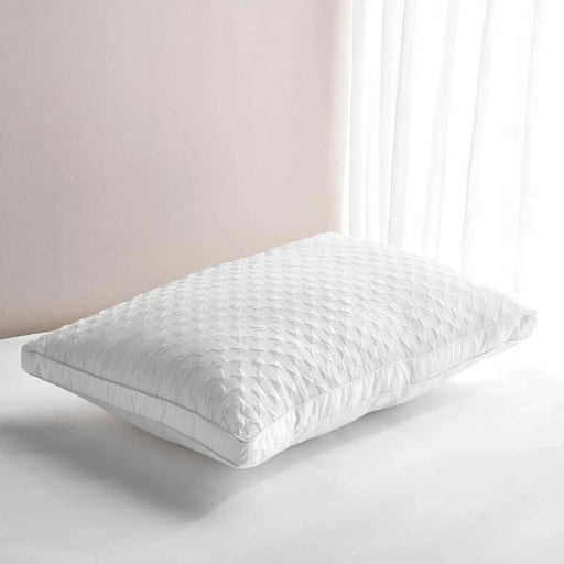 Ecolush Soybean Pillow With Gusset 48X74X4Cm - White Pan Home
