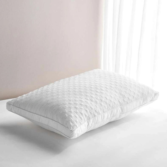Ecolush Soybean Pillow With Gusset 48X74X4Cm - White Pan Home