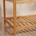 Ecovibe Bamboo Bath Rack 44X35X75cm - Natural Pan Home