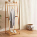 Ecovibe Bamboo Cloth Rack 50X18-42X140cm - Natural Pan Home