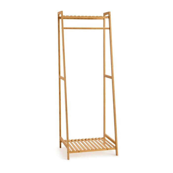 Ecovibe Bamboo Cloth Rack 50X18-42X140cm - Natural Pan Home