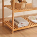 Ecovibe Bamboo Cloth Rack 80X34X172Cm - Natural Pan Home