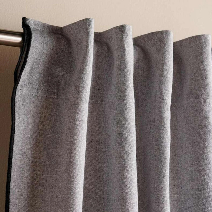 Ecowell 2-Piece Curtain 120X160Cm - White Milange Pan Home