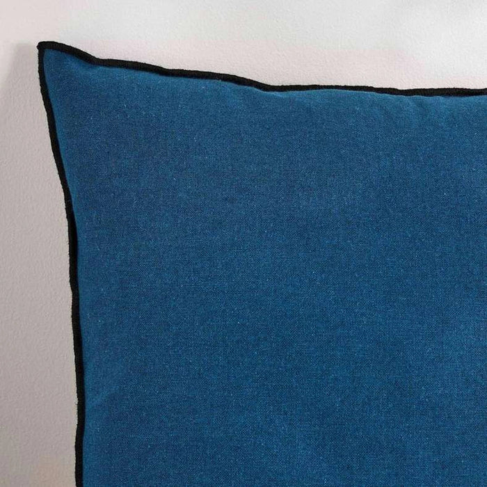 Ecowell 2-Piece Cushion Cover - Peacock Blue Pan Home