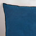 Ecowell 2-Piece Cushion Cover - Peacock Blue Pan Home