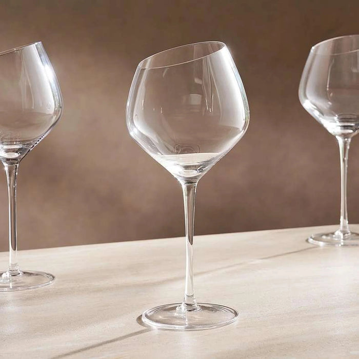 Eddi Slope Rim 4-Piece Stemware Glass Set 530Ml -Clear