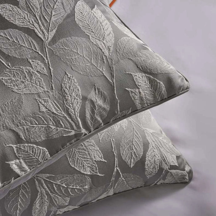 Edessa 5-Piece Jacquard King Comforter Set 240X260Cm - Grey