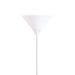 Edina E27 Floor Lamp 175Cm - White Pan Home