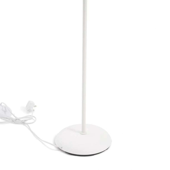 Edina E27 Floor Lamp 175Cm - White Pan Home