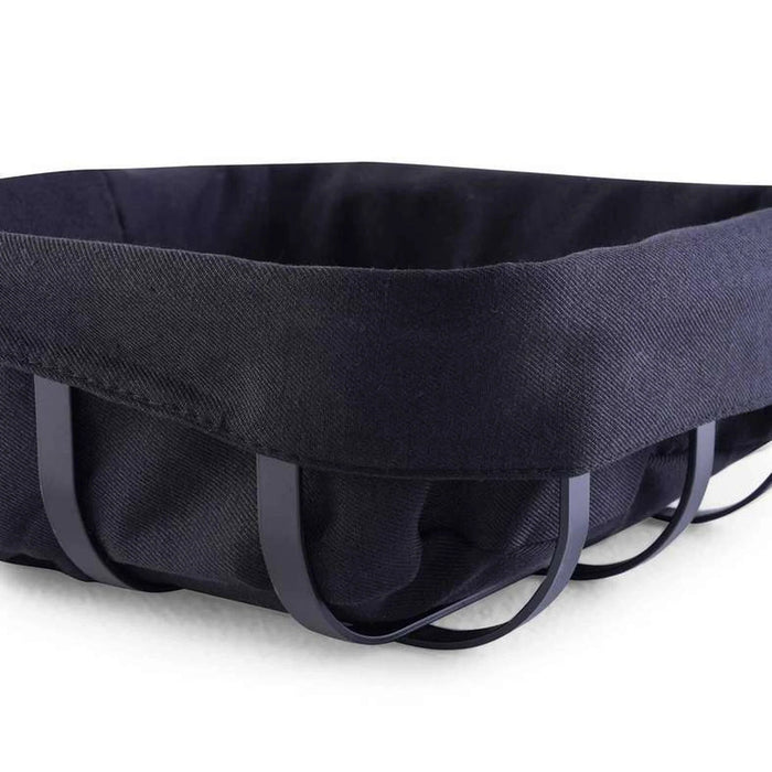 Edon Bread Basket 22X22X8.5Cm -Black Pan Home