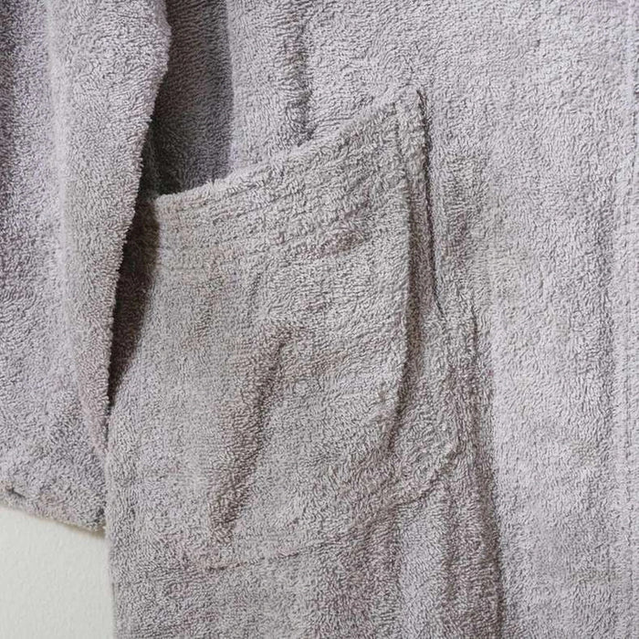 Edsel Bathrobe Grey - M/L Pan Home
