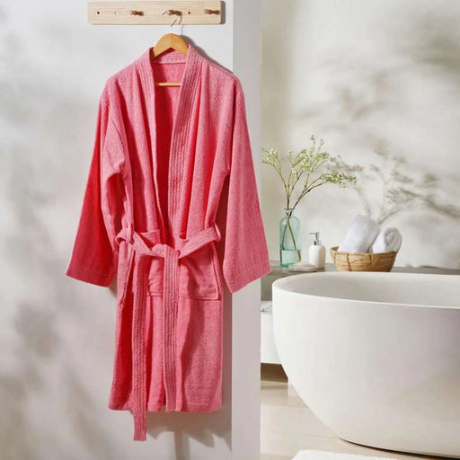 Edsel Bathrobe Light Pink - M/L Pan Home