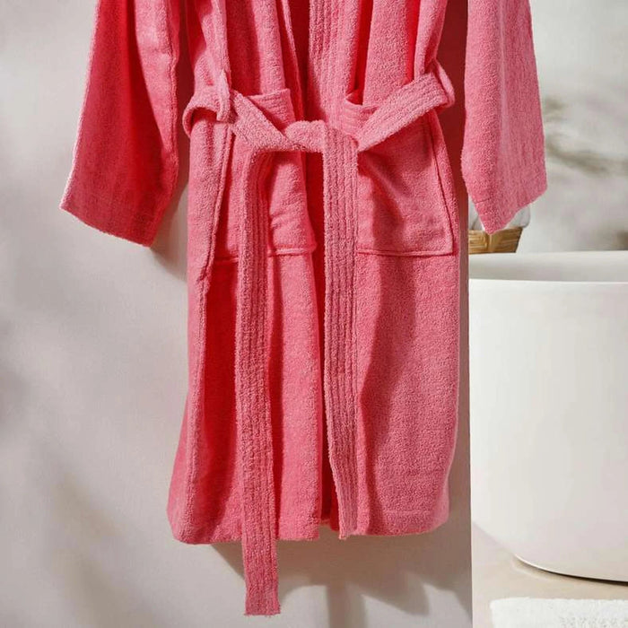 Edsel Bathrobe Light Pink - M/L Pan Home