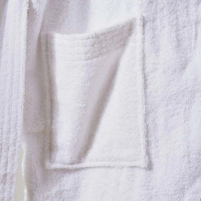 Edsel Bathrobe White - M/L Pan Home